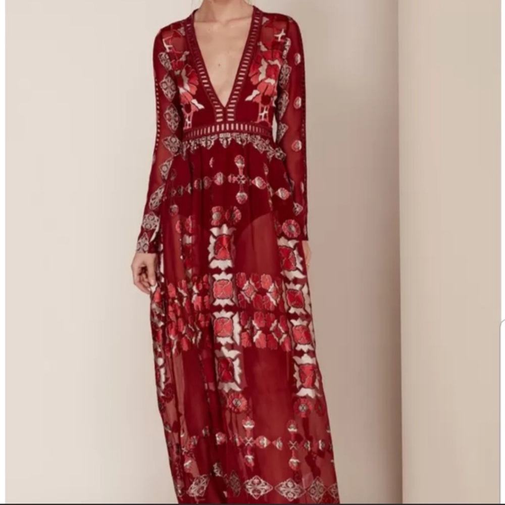 For love and lemons Barcelona Maxi Dress. NWOT